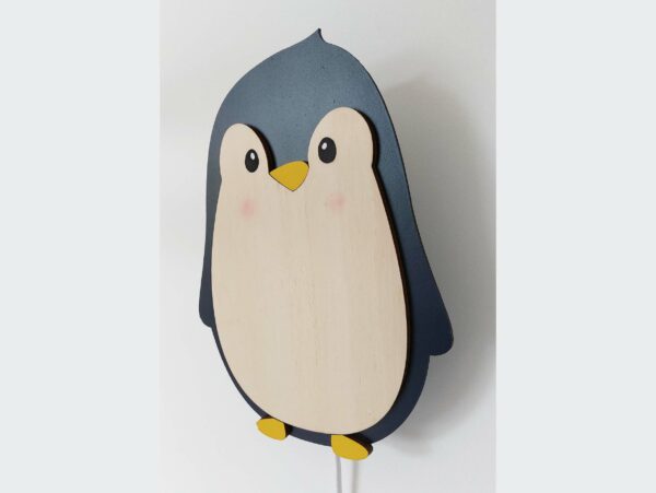 lampe-veilleuse-pingouin-bois